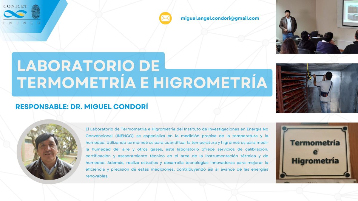 Laboratorio de Termometría e Higrometría