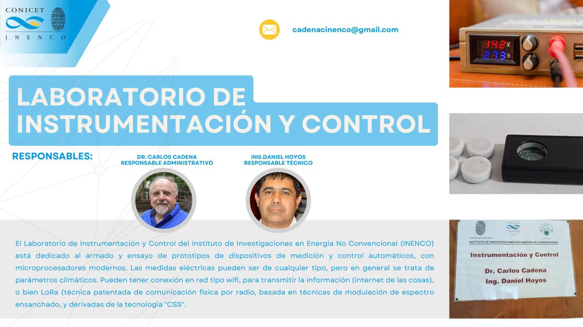Laboratorio de Instrumentación y Control