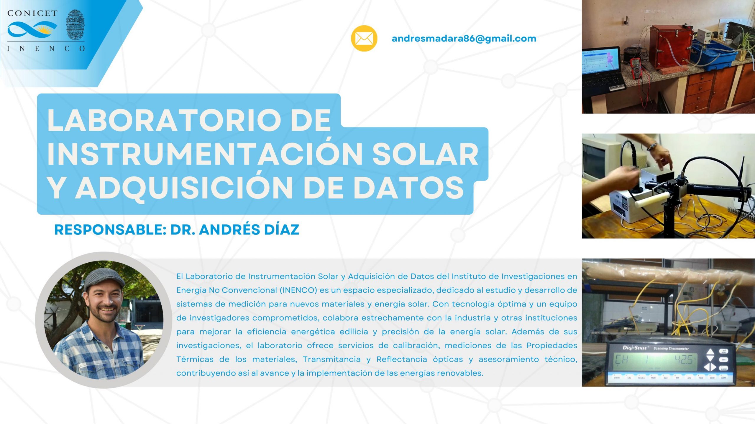 Laboratorio de Instrumentación Solar y Adquisición de Datos